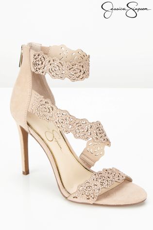 Jessica Simpson Cutout Heel Sandals